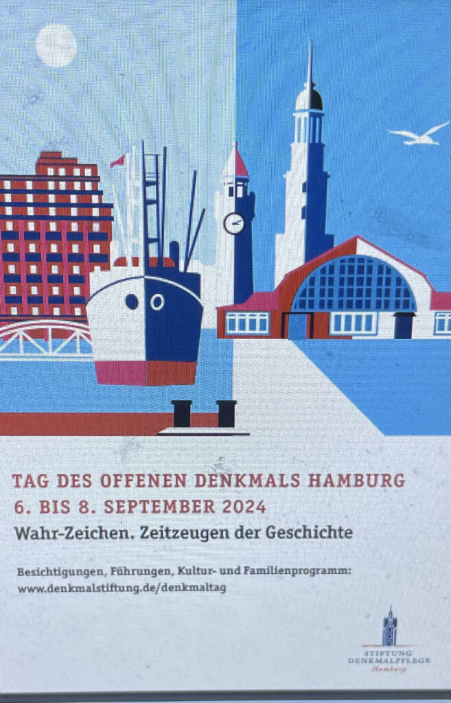 Plakat zum Tag des Denkmals 2024